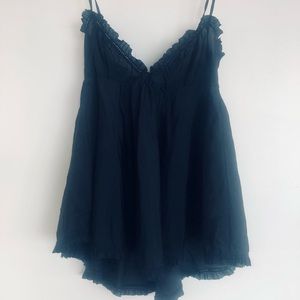 Vanessa Bruno Lingerie Silk Camisole & Tap Pant